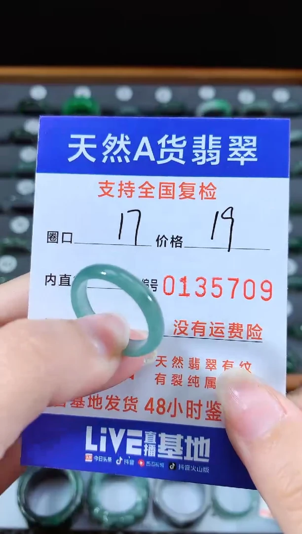 【闪购商品】翡翠戒指未镶嵌1