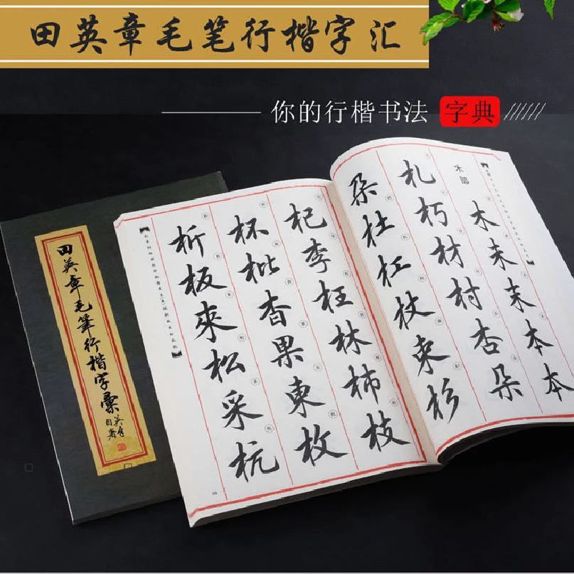 田英章毛笔行楷字汇 - 雪松签名题字版