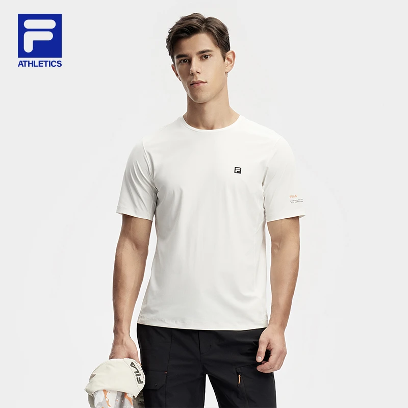 Fila/斐乐男士新【考杜拉速干】圆领半袖夏季透气又百搭运动健身T恤