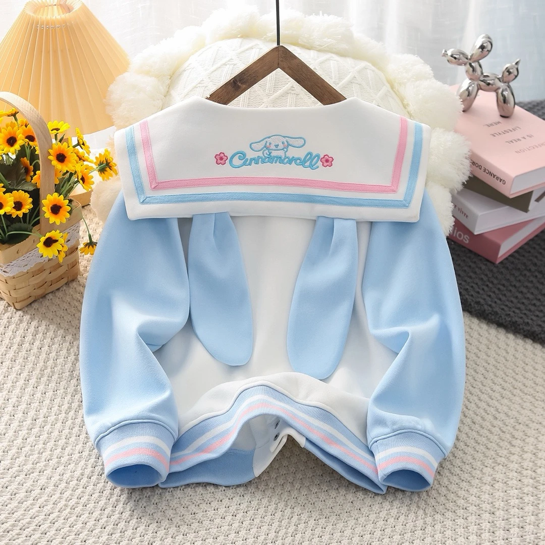 2024秋季新款外套开杉玉桂狗上衣儿童春秋女童长袖休闲洋气中大童