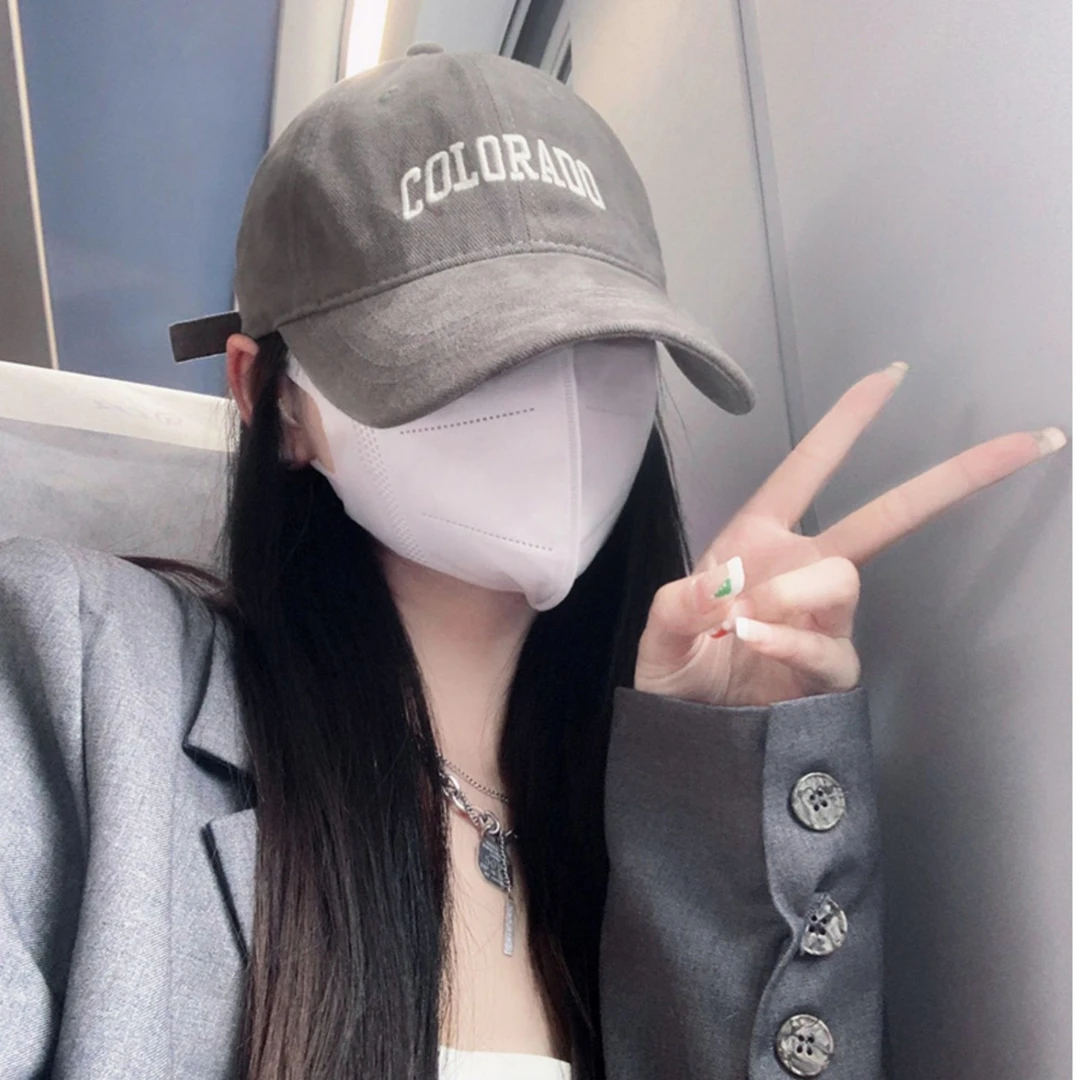 【加大头围显脸小】棒球帽女帽子深顶宽帽檐鸭舌帽防晒帽遮太阳帽