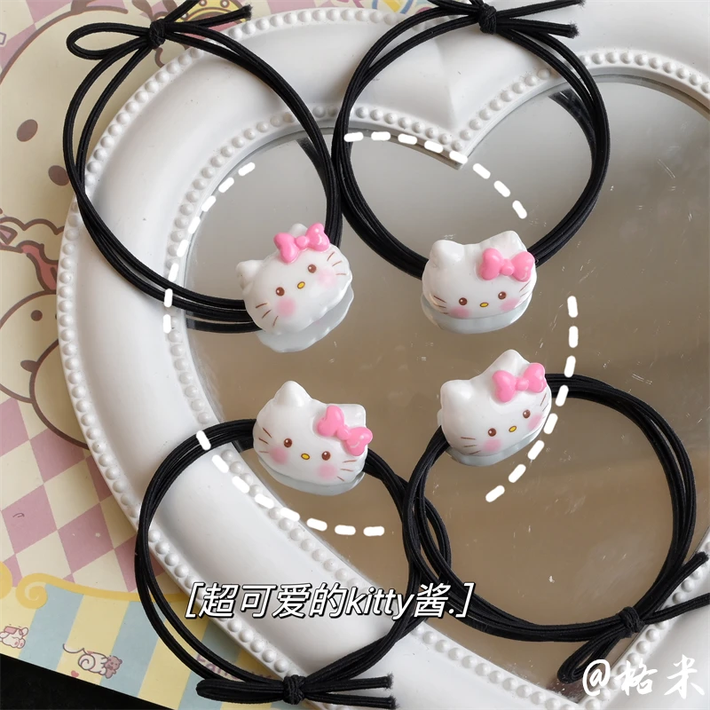 可爱Hello Kitty发绳送男友小皮筋闺蜜一对手链甜美少