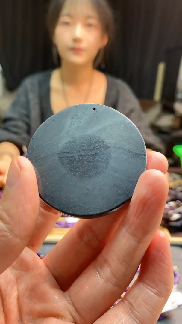 【闪购商品】苏纪石（舒俱来）圆牌未镶嵌黑舒/多样性发其一