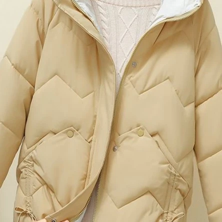 新款羽绒服女冬季20233新款韩版宽松小个子棉袄加厚时尚短款棉
