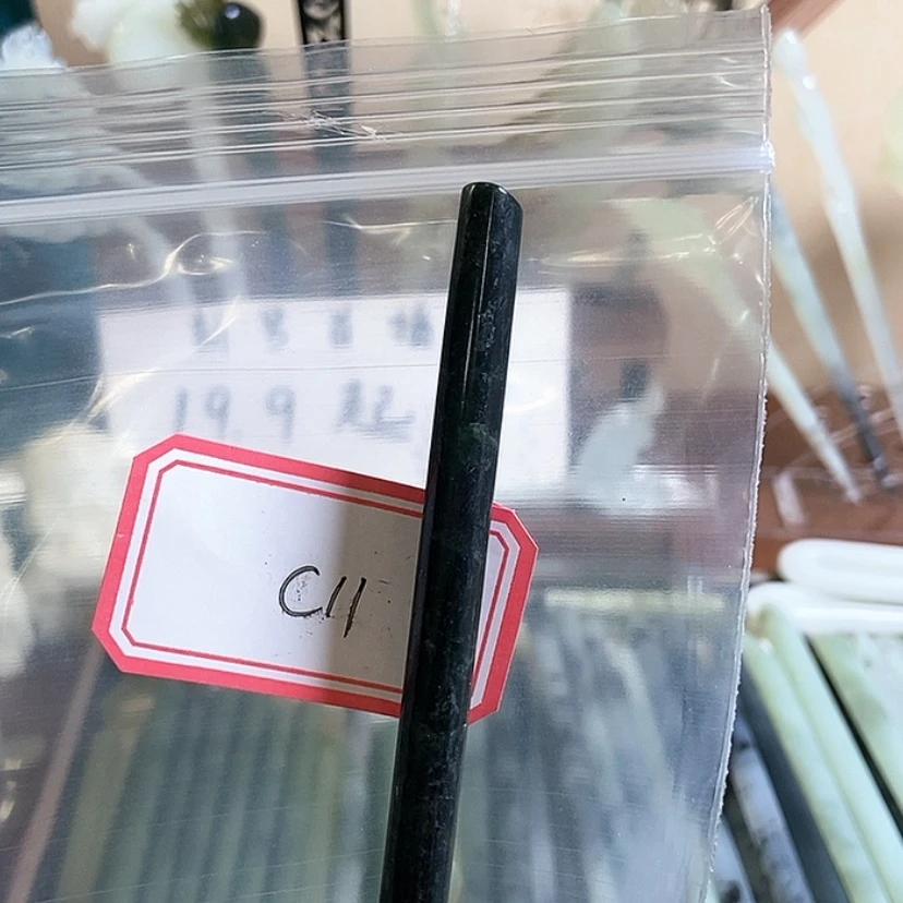 【闪购商品】岫玉发簪未镶嵌可**爱