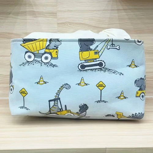 尺寸：50*40*30带束口小汽车收纳筐