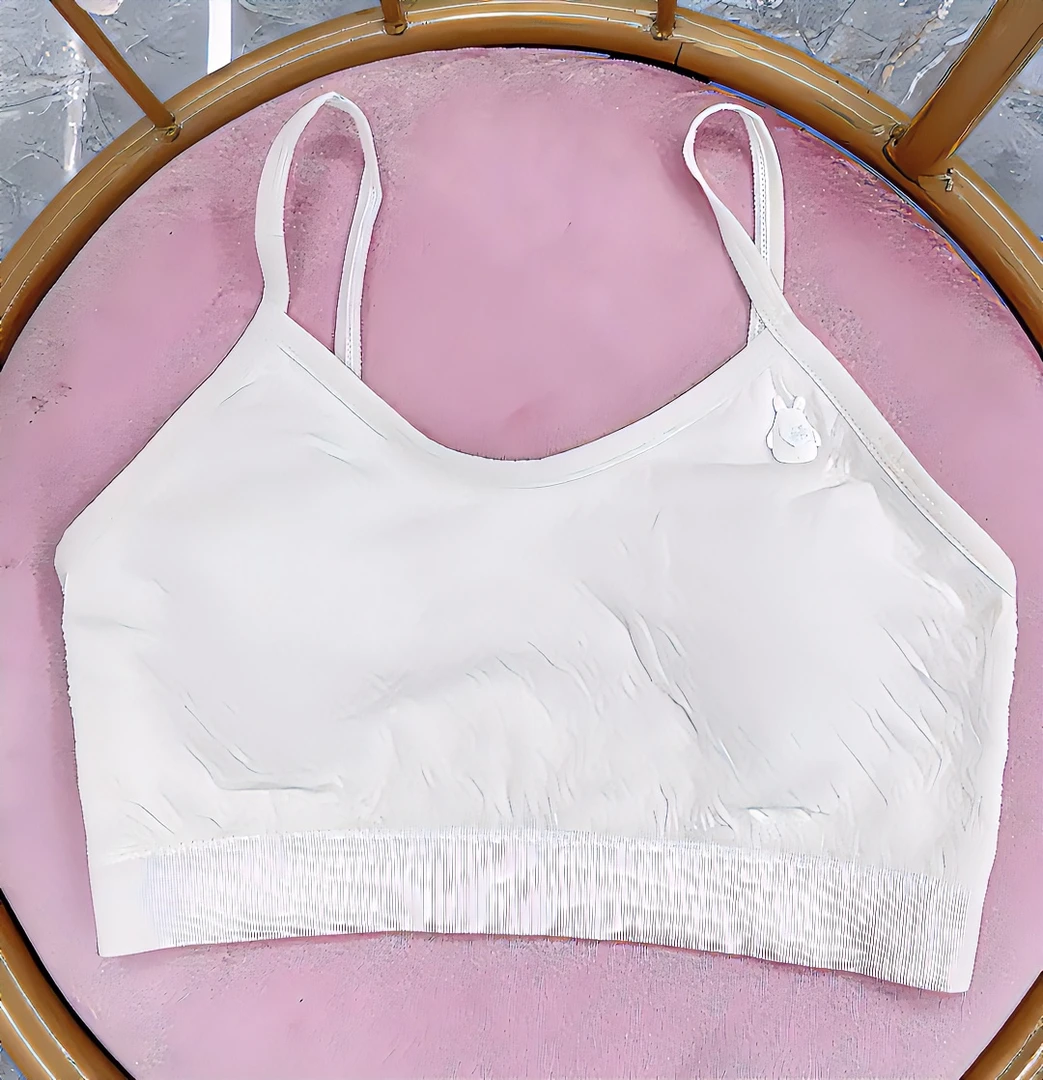 初中生纯棉少女内衣发育期小背心学生9-12-13-14-15-16岁文胸舒适