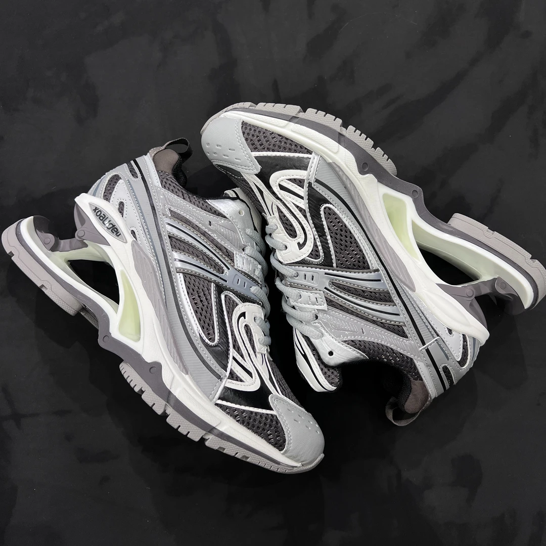 2023巴家弹簧鞋鞋X-PANDEA休闲白色运动百搭网面时尚老爹鞋悬浮鞋