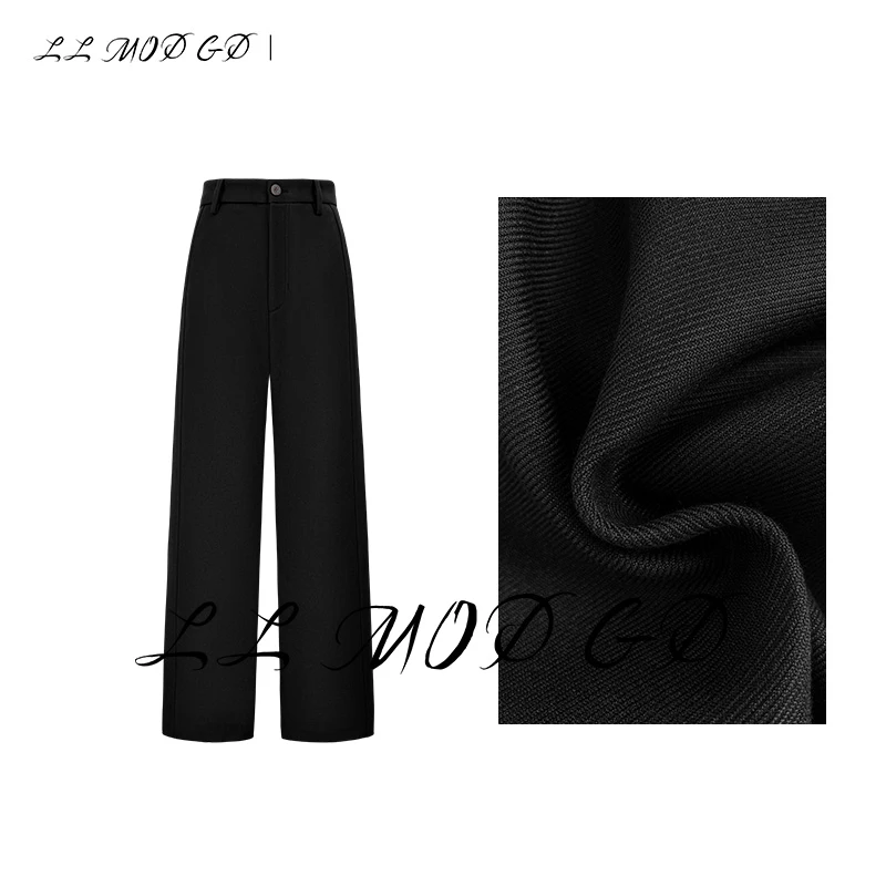 LL MOD GD | 春季新款设计高级感小众别致裤子女HYL-240421