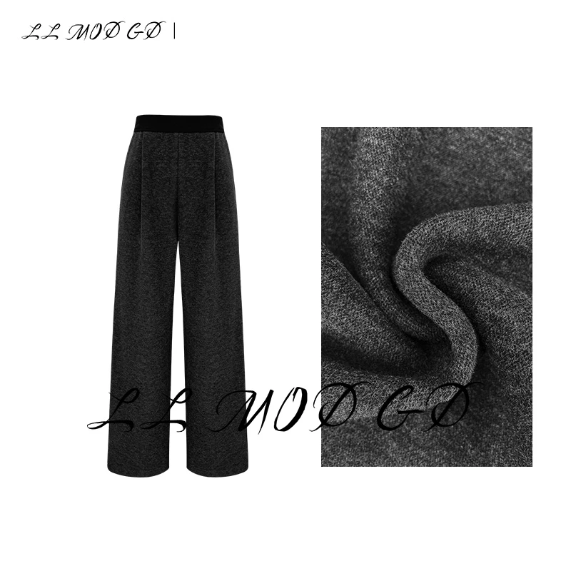 LL MOD GD | 休闲百搭宽松设计高级感时尚别致裤子YL-240227