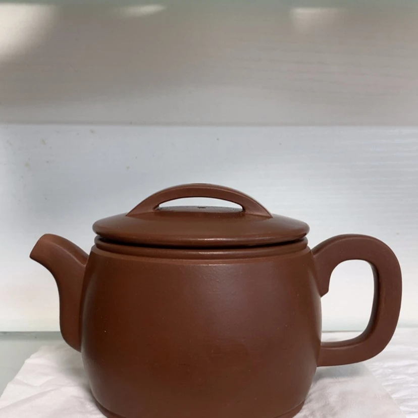 【闪购商品】紫泥茶壶降坡泥汉瓦200毫升素器