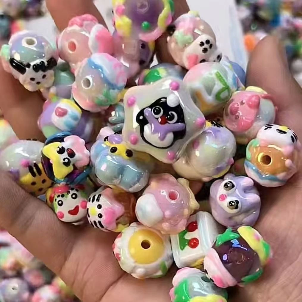 【备用链接】直播间单款手绘珠重油轻油机绘珠彩绘珠重工手绘珠