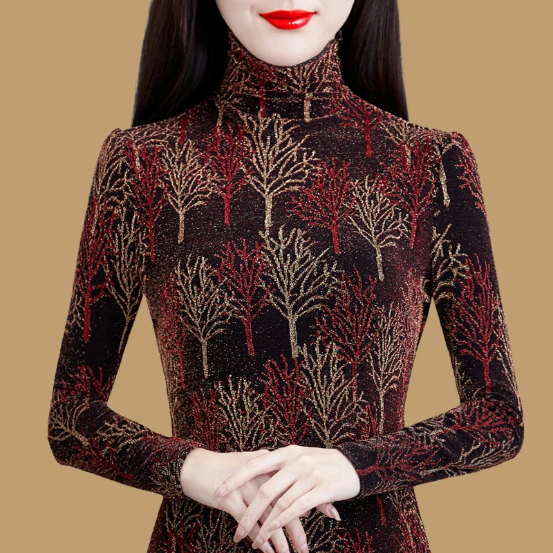 0641高领打底衫【M,3XL】