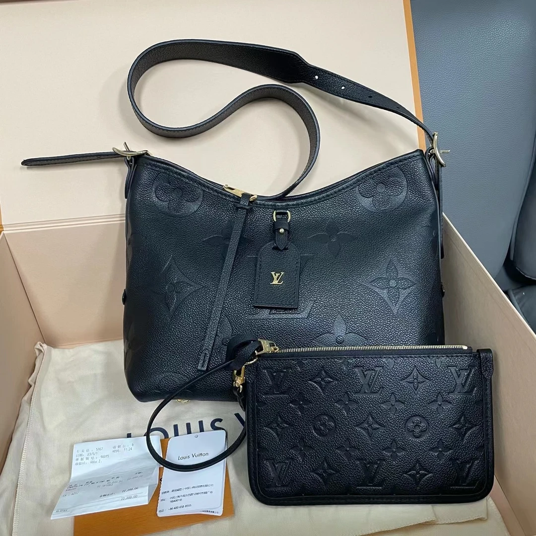 95新 LouisVuitton/路易威登 坤球奢选 lv carryall单肩包