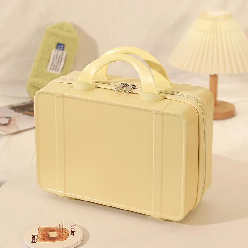 复古14寸小行李箱16寸旅行箱伴手礼迷你手提箱化妆箱密码箱