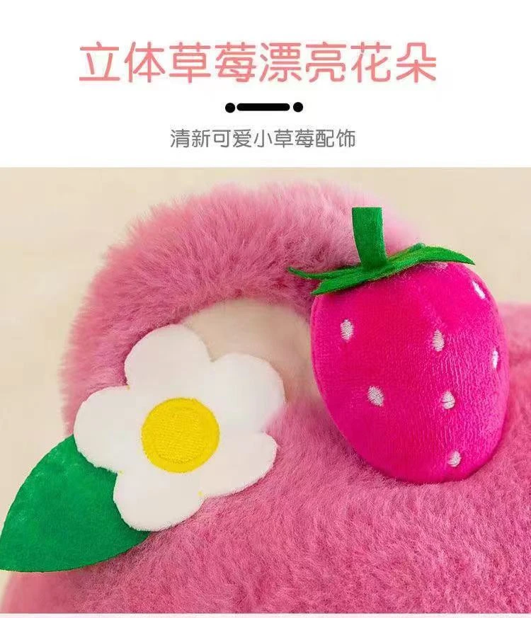 粉色熊 抱枕毛绒玩具玩偶抱枕布娃娃公仔生日礼物送女生治愈系