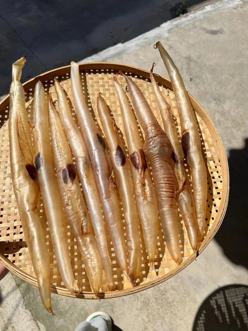 本港鲜晒鳗鱼鳔  称重改价