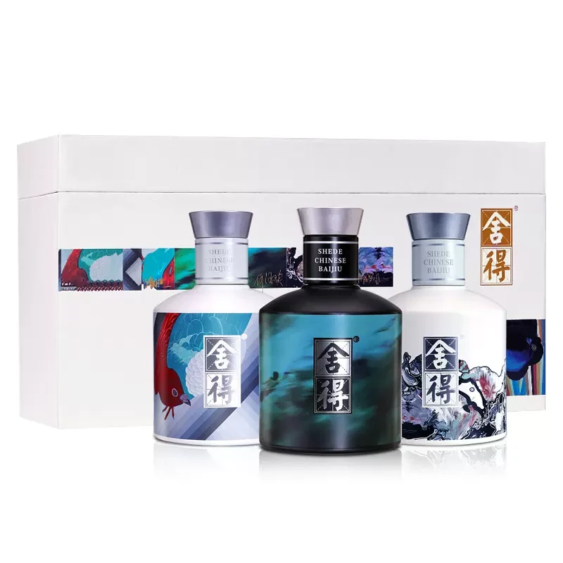 舍得酒x致敬新艺术家银标迷你装 浓香型白酒【DB】52度100ml*3瓶