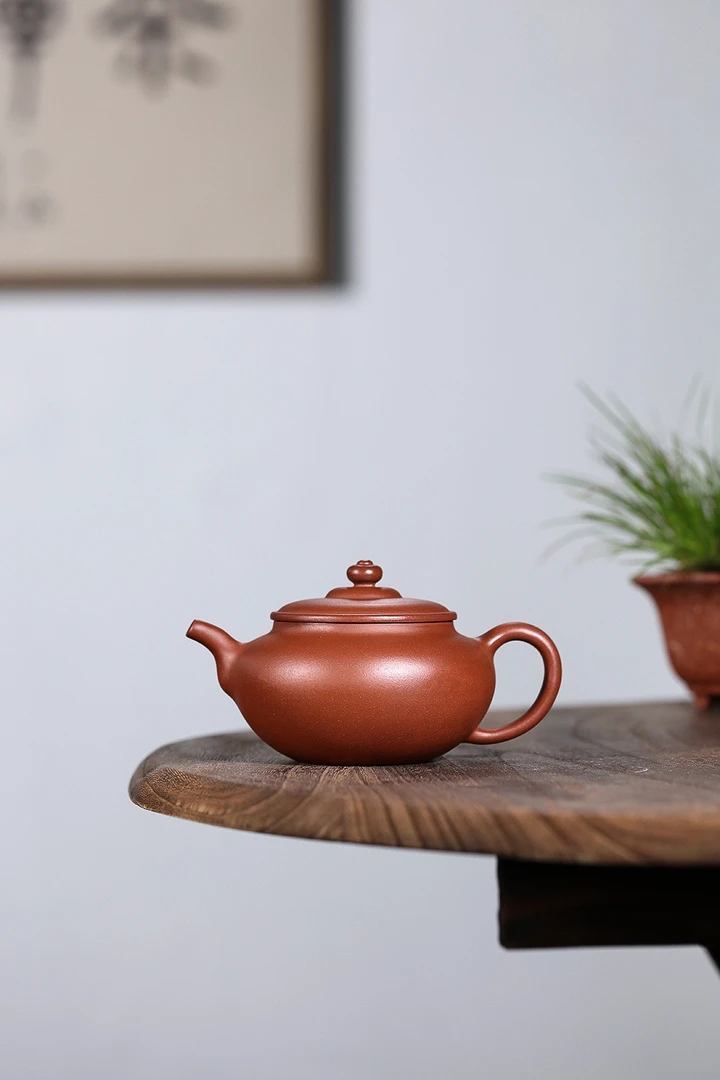 【蒋志敏紫砂】【特价】古风·紫泥·280ml·精工半手