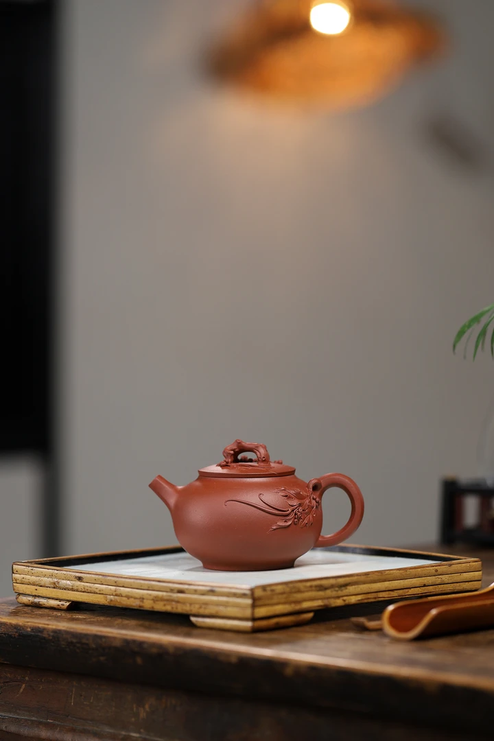 【正高工王林仙紫砂】生生不息·全手工·黄龙山原矿清水泥·200ml