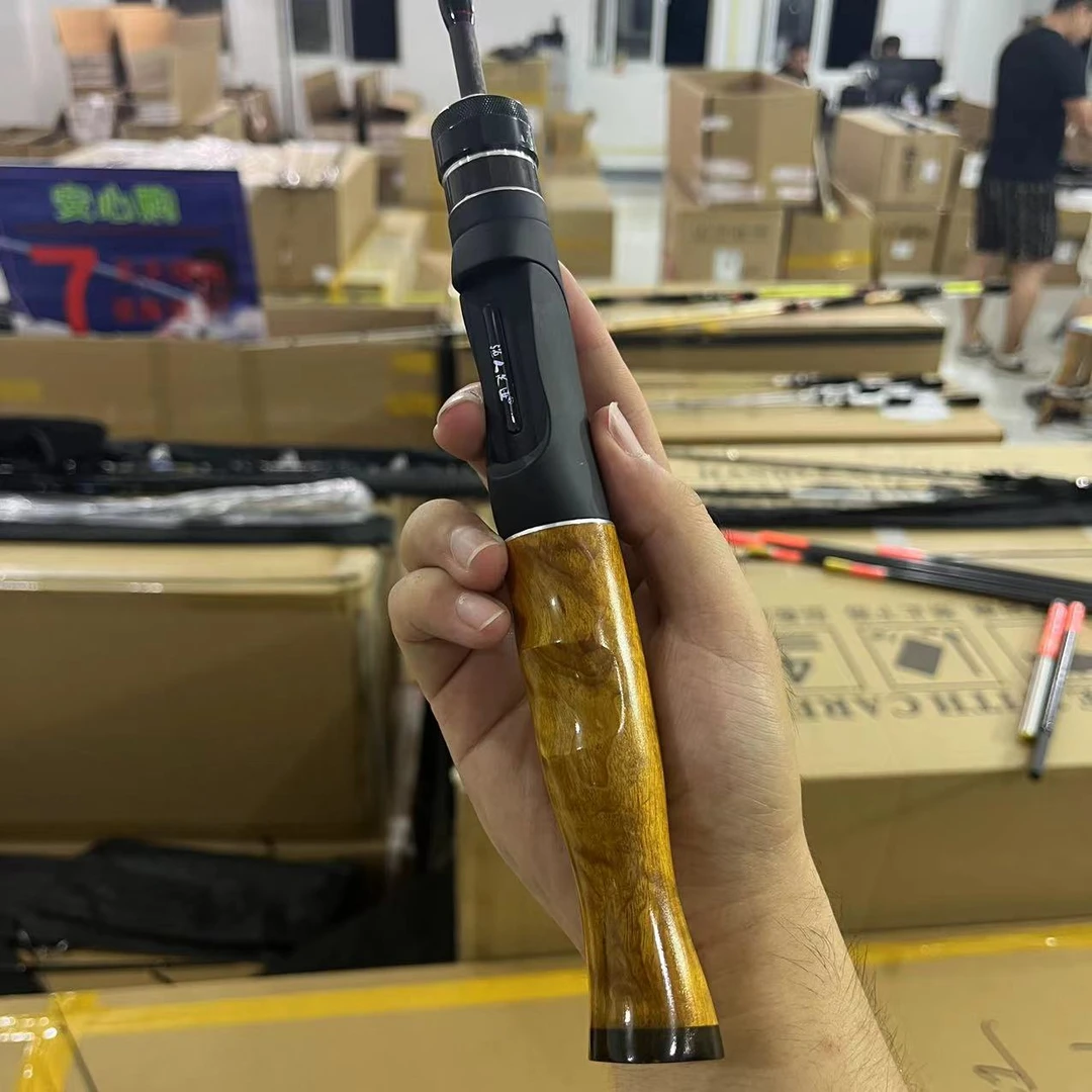 玲珑实木微物竿ul高感度 轻量化 弹射 溪流 白条马口竿微物路亚竿