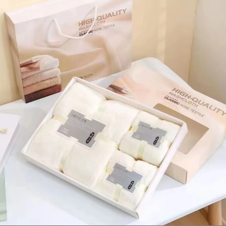 【三件套】贝贝绒亲肤柔软三件套浴巾毛巾洗澡洗脸多用款