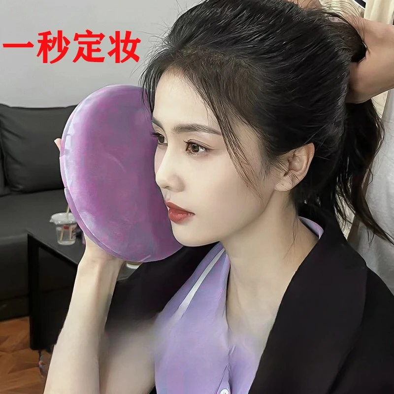 巨型超大号散粉扑不吃粉上妆美容一秒定妆可爱柔软蜜粉全身粉扑爽