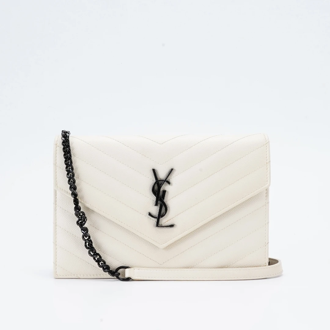 99新 YSL/圣罗兰 信封包小号鱼子酱/BG23001810