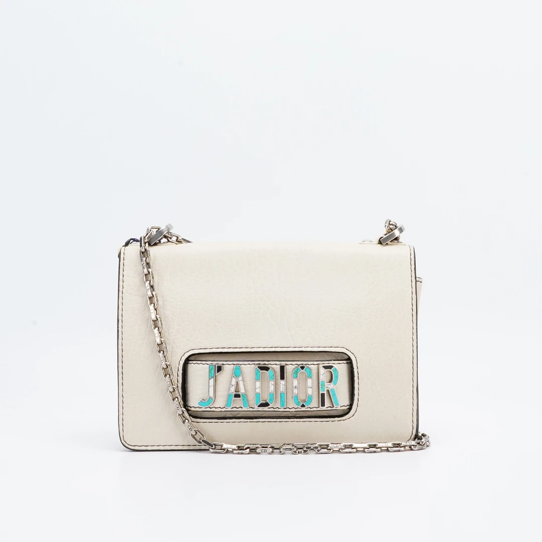 95新 DIOR/迪奥 【桔夕白菜】jadior链条包中号限量款/BG22006148