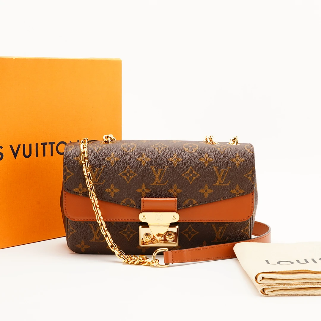 95新 LouisVuitton/路易威登 【牛姐】marceau链条包 /BG23007282