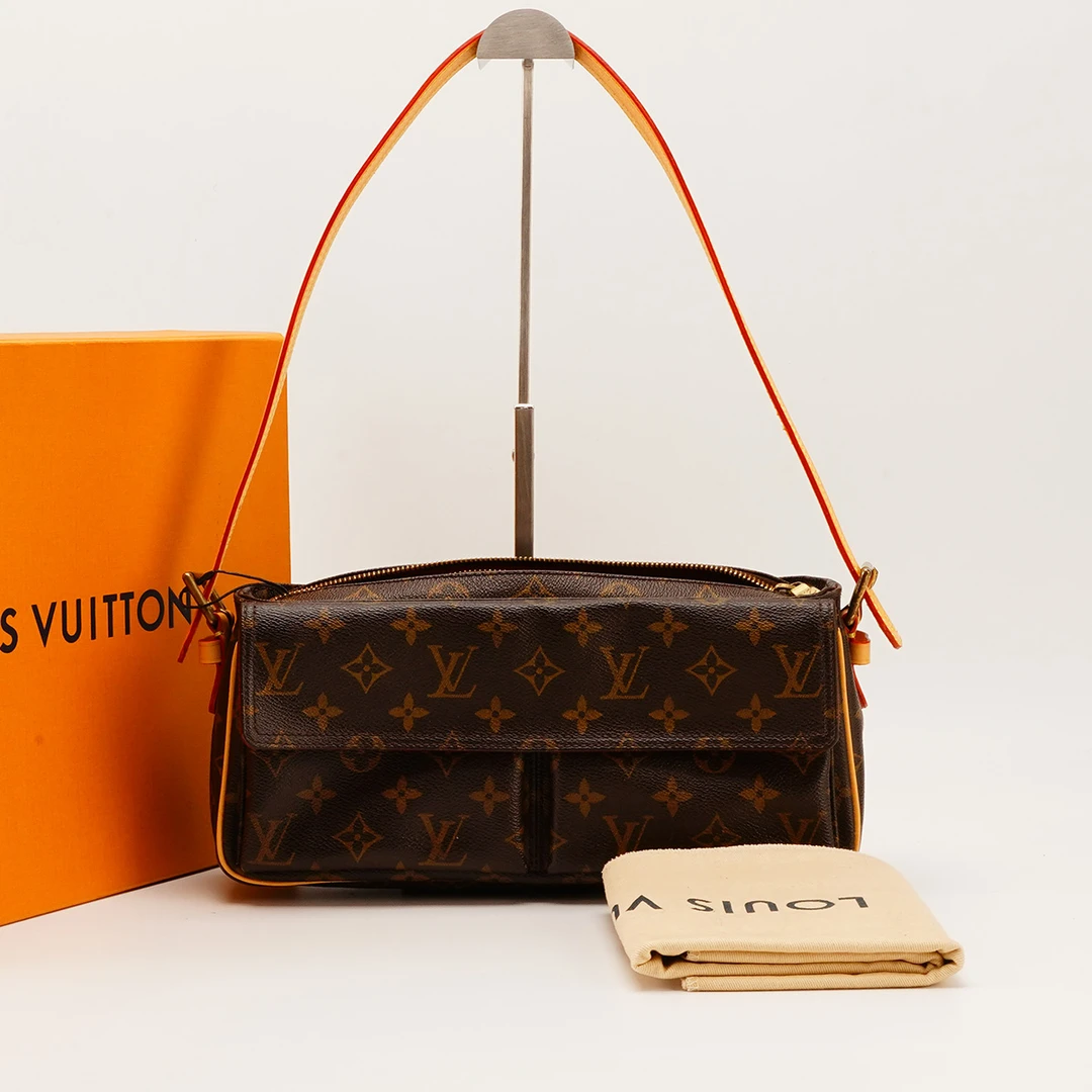 95新 LouisVuitton/路易威登 【桔夕静文】中古骆驼包小号/换配皮