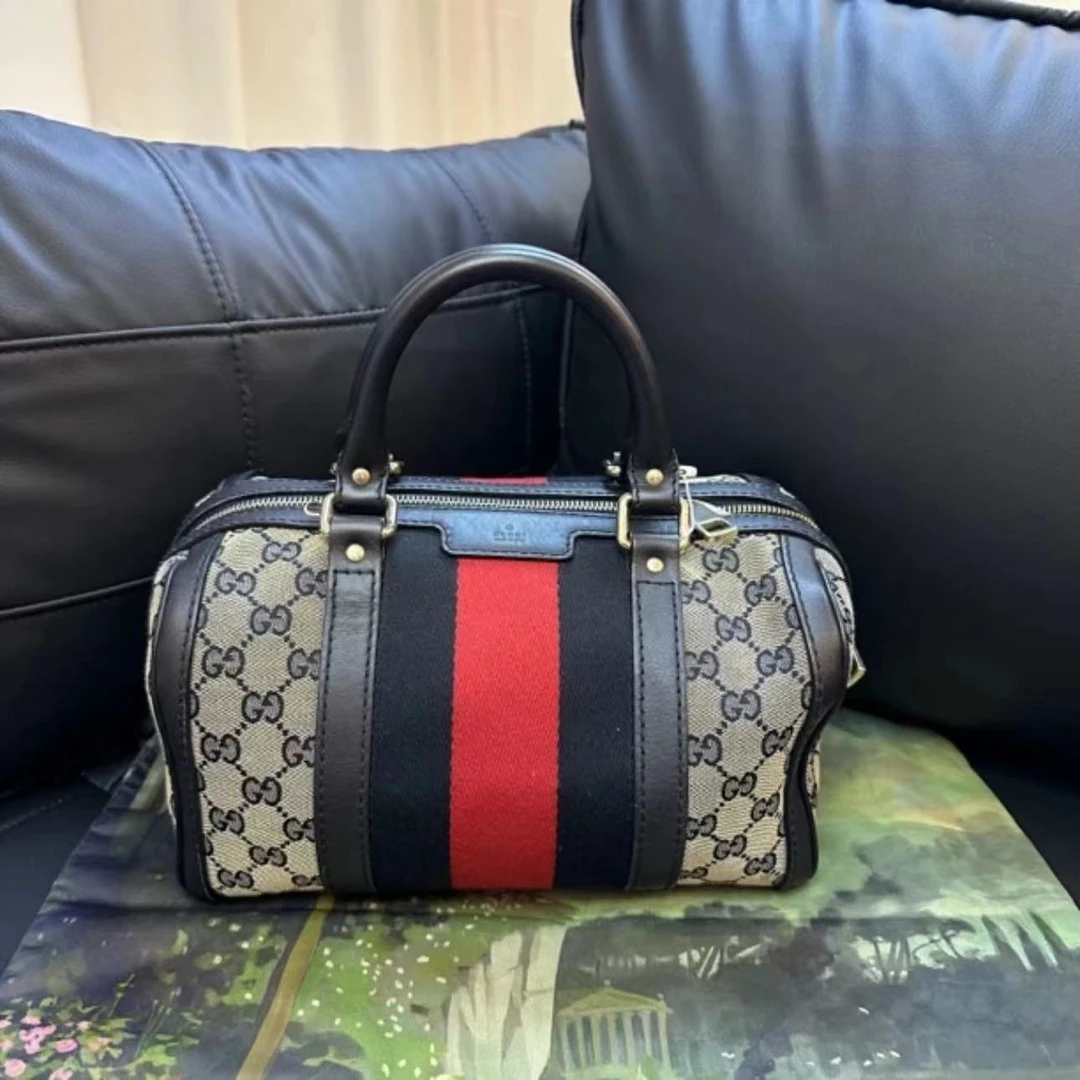 95新 GUCCI/古驰 【一口价】波士顿小号老花/BG22005442