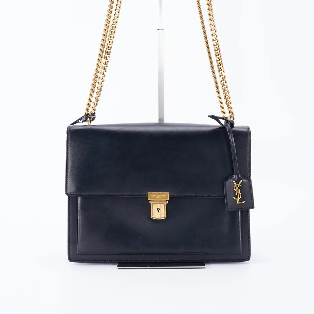 95新 YSL/圣罗兰 【桔夕白菜】单肩链条包中号/BG23000990