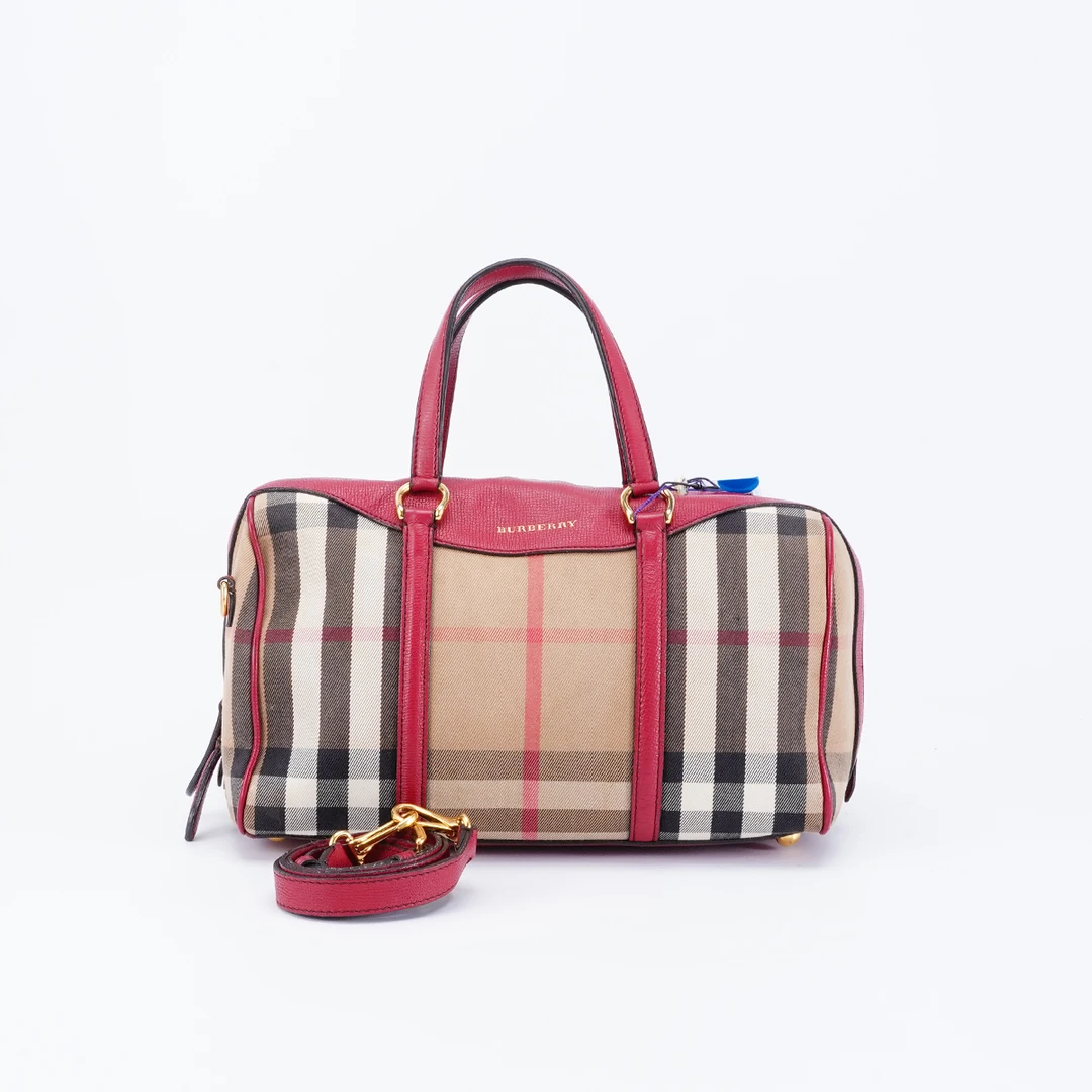 95新 BURBERRY/博柏利 【桔夕白菜】波士顿中号/BG22015262