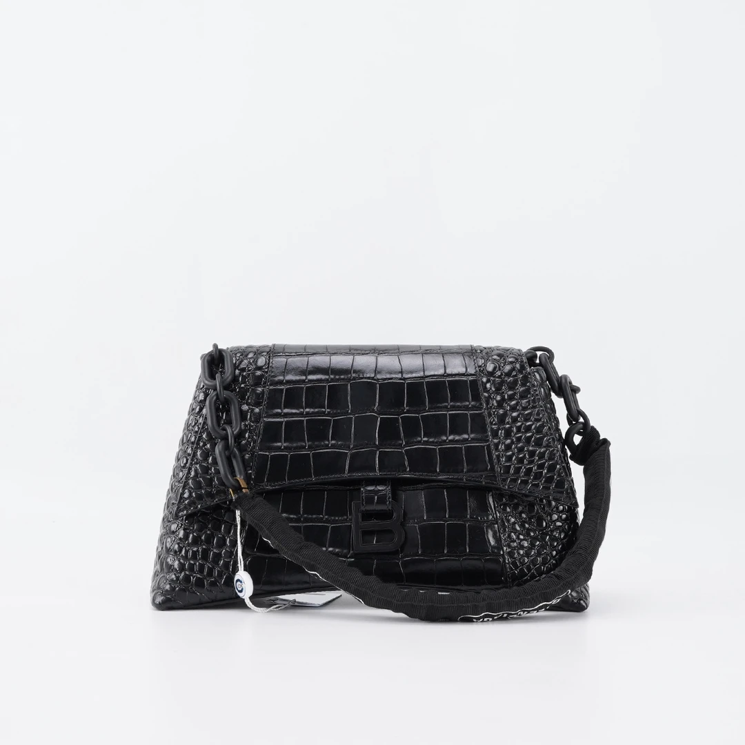 99新 Balenciaga/巴黎世家 【白菜】SOBLACK链条包/BGG900320004
