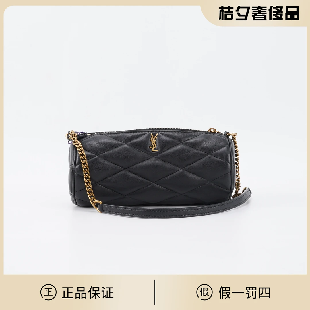 95新 YSL/圣罗兰 【静文VIC】 sade圆筒包/TS020693