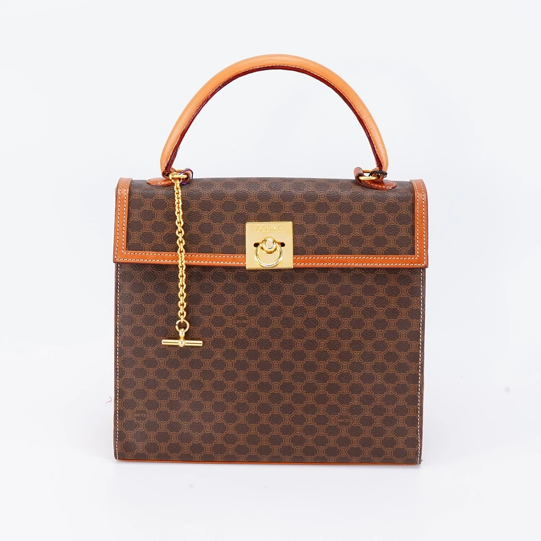 95新 Celine/思琳 【桔夕白菜】中古怀表扣Kelly大号/BG22013934