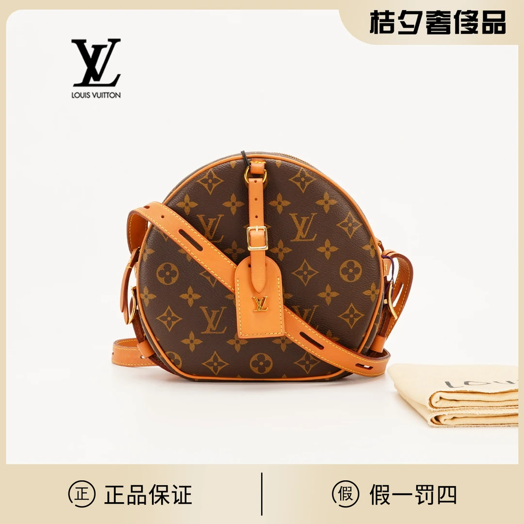 95新 LouisVuitton/路易威登 【桔夕静文】软圆饼大号包/BG22000650