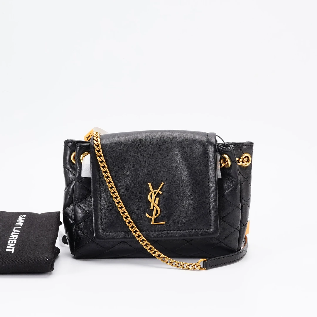 95新 YSL/圣罗兰 【林泽】YSL nolita斜挎包mini/BG23003247