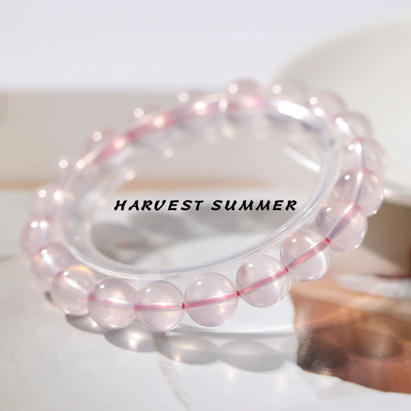 硕夏【徐艺洋同款】天然莫桑比克冰粉水晶手串多样性发其一SX13