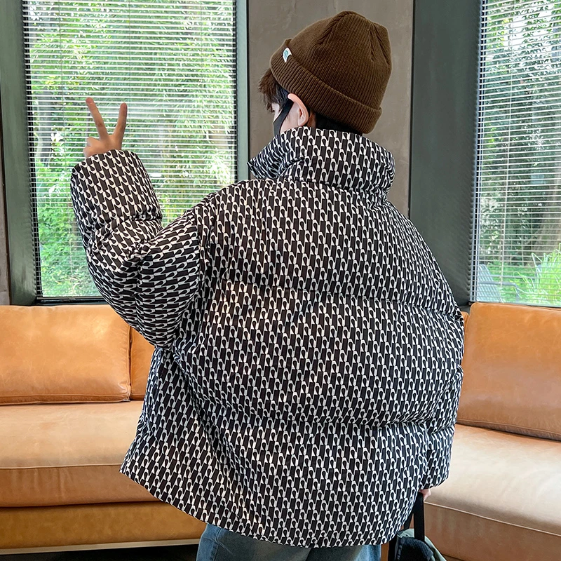 儿童装男童冬季棉服2023新款棉衣中大童加厚冬装韩版棉袄冬款外套