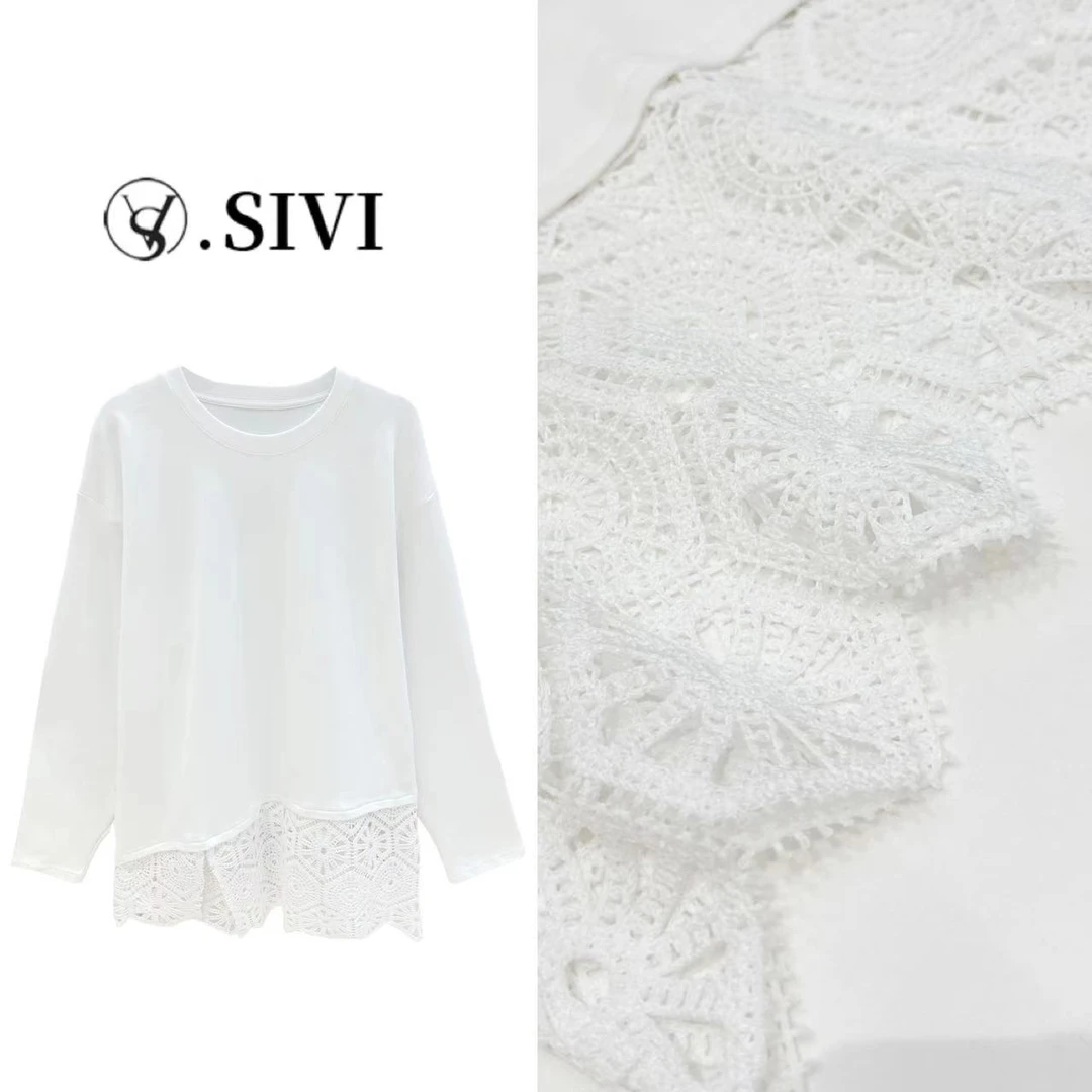 熙薇磨毛长袖上衣【岁月静美】秋冬新款时尚气质打底F6718