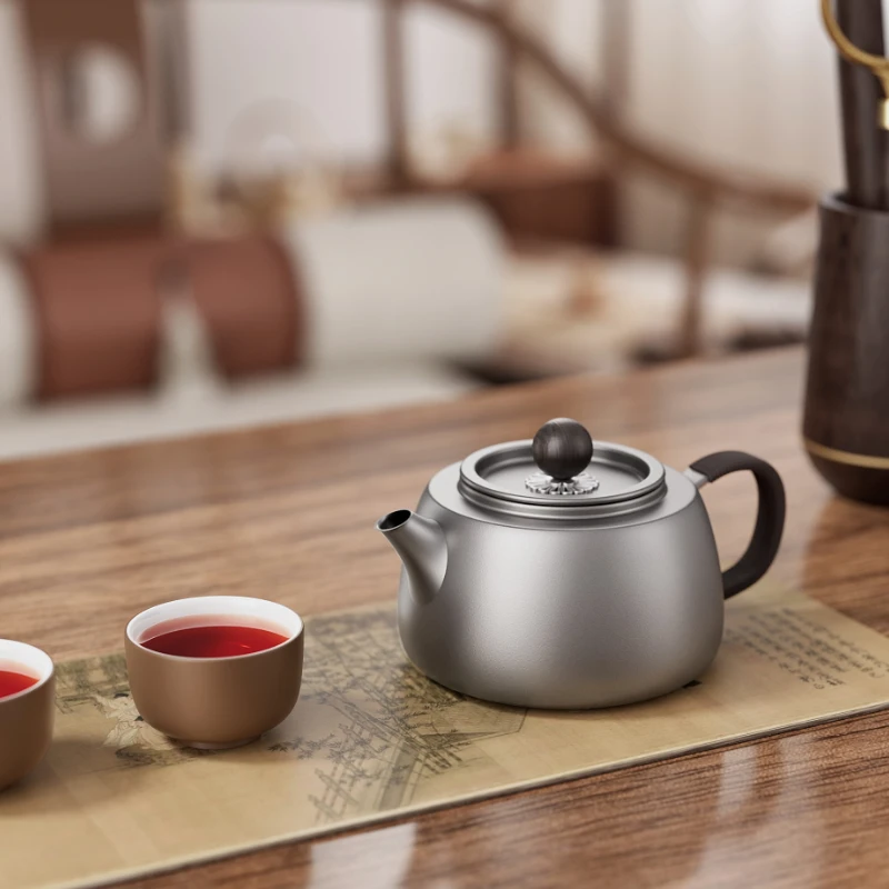 TILIVING/钛立维纯钛壶煮茶器泡茶壶煮茶壶