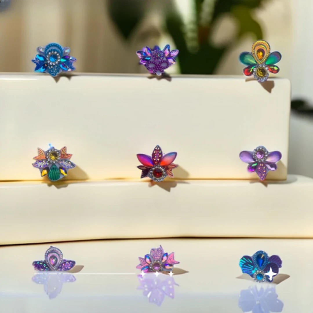 PP贴纸珠光水钻粉色宝宝贴红色入门水彩面部画脸画脸儿童彩绘膏