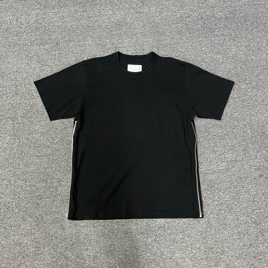 sacai clot 陈冠希合作款 走秀拉链 短袖 全新少吊牌s码  4265819