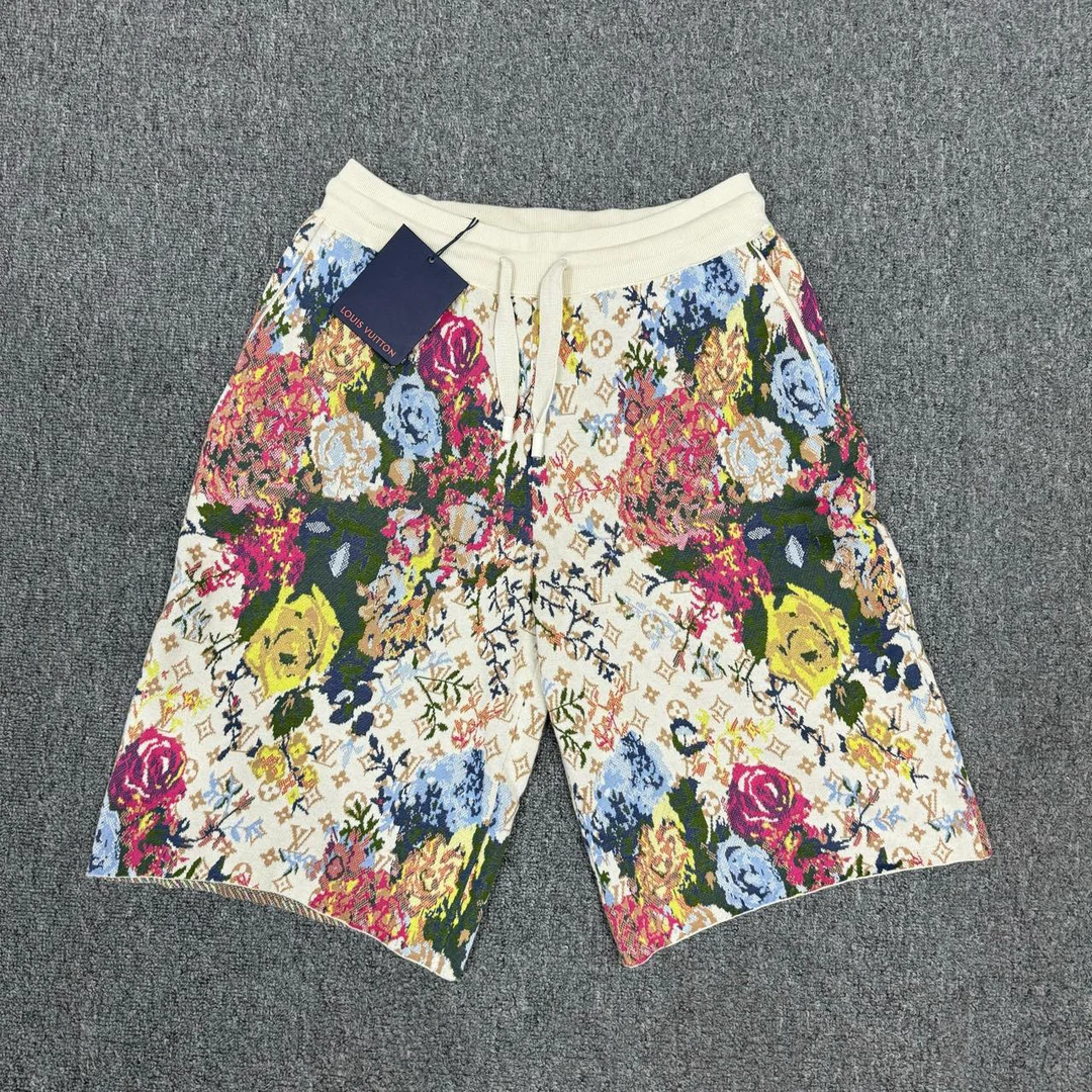 Louis Vuitton LV花卉短裤 未使用带吊牌S码 8471196