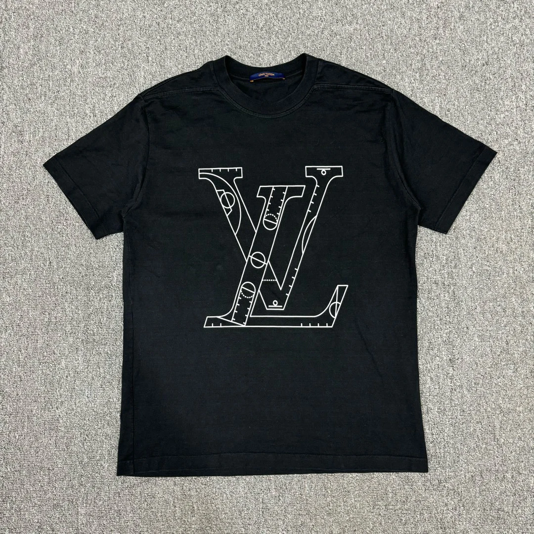 Louis Vuitton LV 联名NBA 黑色短袖M码99新 8988862