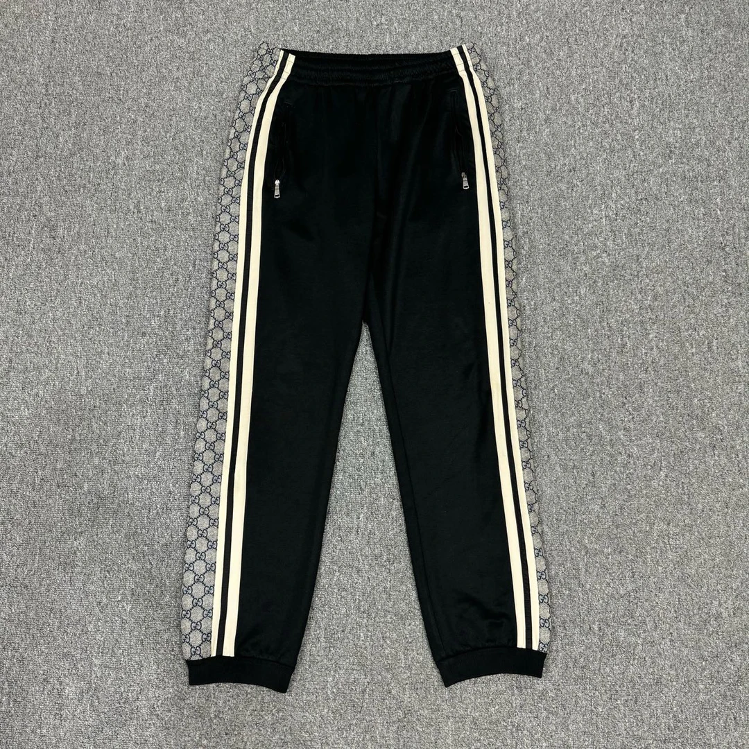 Gucci古驰 蛇纹校裤 M码98新 10501063