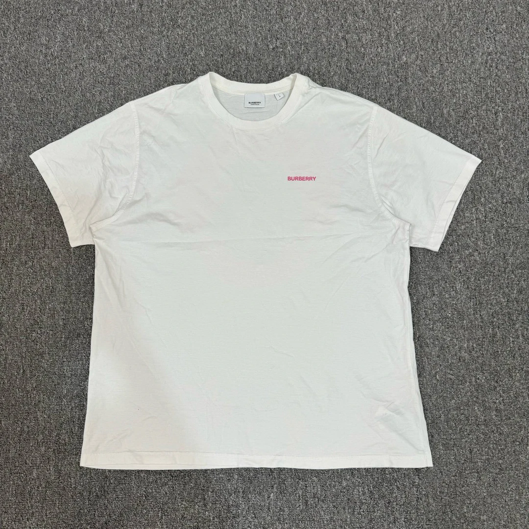 Burberry巴宝莉 新款粉色麦穗短袖 L码99新 8263687