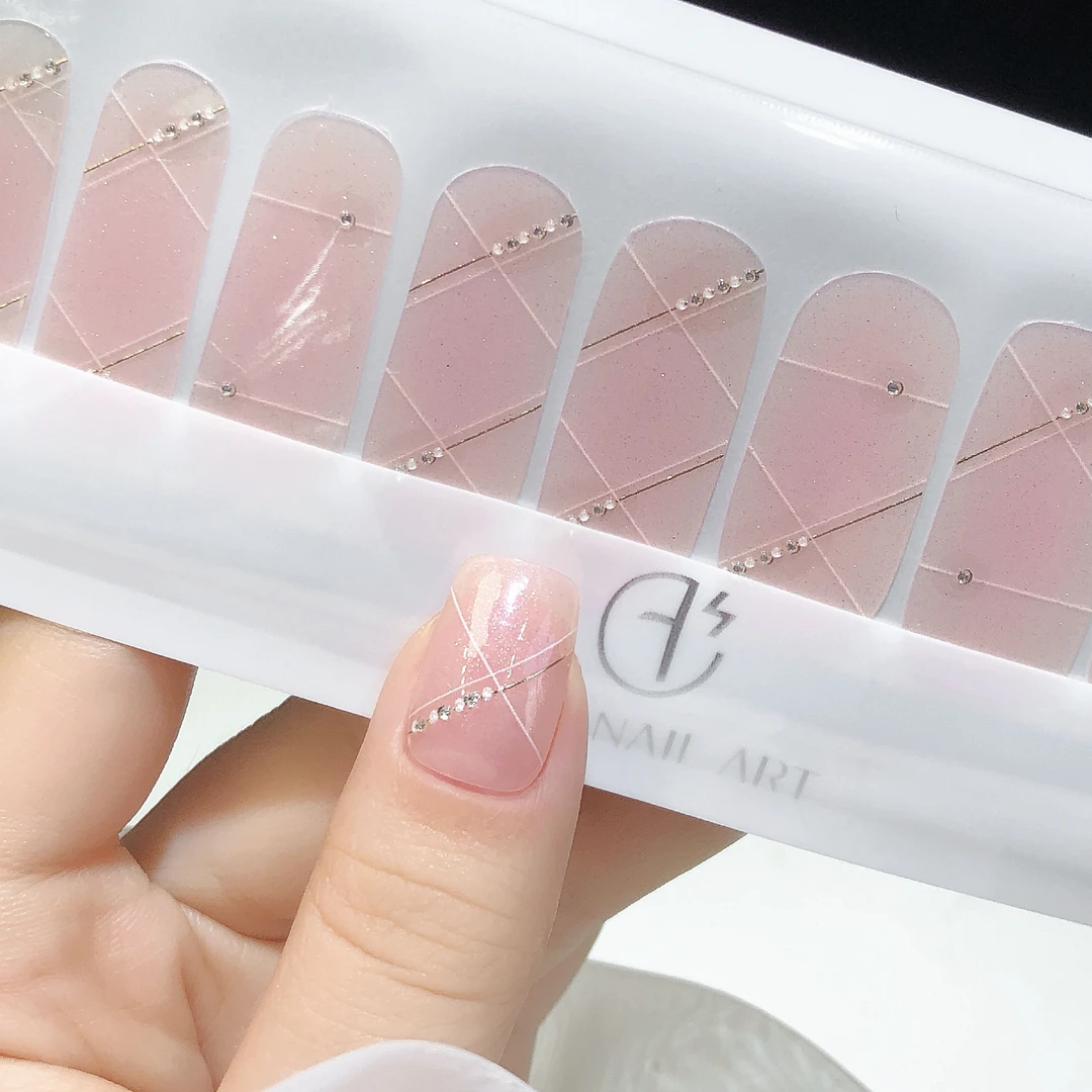 【极简】美甲贴纸显白精致日常持久防水免封层成品甲油膜非穿戴甲